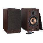 Enceinte - Haut-parleur Bibliotheque Haut-parleurs Bluetooth - SHARP - CP-SS30-BR- - Bibliotheque Marron - 2x 30W - 2 voies - Sans fil - 60W RMS