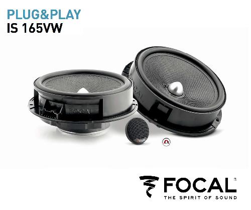 Enceinte - Haut-parleur De Voiture Haut-parleurs Focal IS165VW compatible avec VW Golf 6