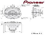 Haut-Parleurs Pioneer TS-A6924i 550W 16x23cm 4 voies -> TS-A6980F
