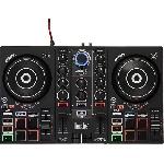 HERCULES Inpulse 200 - Controleur DJ USB - 2 pistes avec 8 pads et carte son