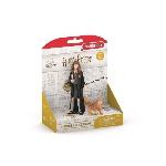 Figurine Miniature - Personnage Miniature Hermione et Pattenrond. Figurine de l'univers Harry Potter.  pour enfants des 6 ans. 3 x 3 x 10 cm - schleich 42635 WIZARDING