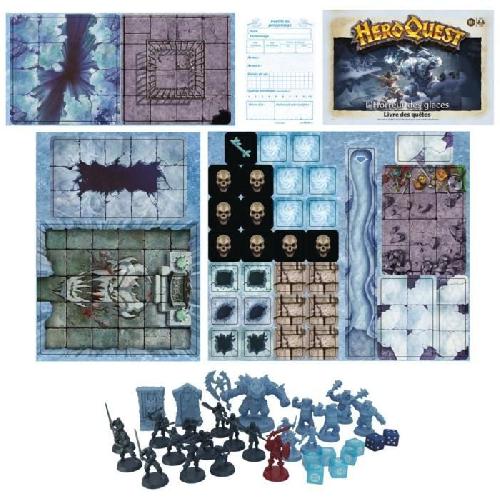 Jeu De Societe - Jeu De Plateau HeroQuest. extension L'horreur des glaces. a partir de 14 ans. systeme de jeu HeroQuest requis - Avalon Hill