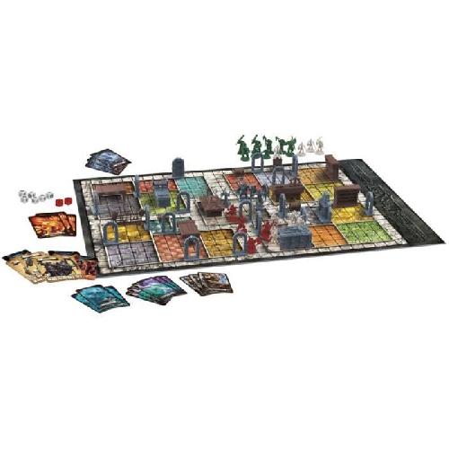 Jeu De Societe - Jeu De Plateau Heroquest Systeme de Jeu - Jeu d'aventures fantastiques styles donjon - Jeu de société - A partir de 14 Ans. 2 a 5 Joueurs