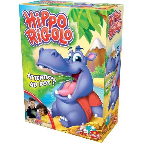 Jeu De Societe - Jeu De Plateau Hippo Rigolo - jeu d'ambiance - GOLIATH