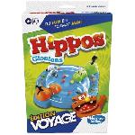 Jeu De Societe - Jeu De Plateau Hippos gloutons Voyage. jeu de société de voyage pour 2 joueurs. des 4 ans. Hasbro Gaming