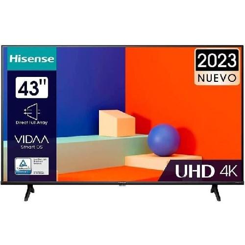 Televiseur Led HISENSE 43A6K - TV LED 43(108cm) - UHD 4K - Dolby Vision - Smart TV - 3 x HDMI