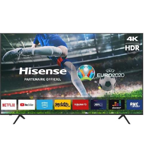 Televiseur Led HISENSE 43A7100F - TV UHD 4K 43 -108cm- - Smart TV - Dolby Audio - 3xHDMI. 2xUSB - Noir mat