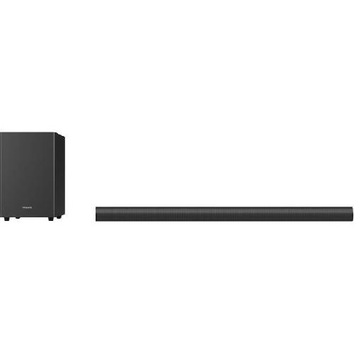 Barre De Son HISENSE HS512 - Barre de son avec caisson de basses sans fil - 760W Max - Bluetooth. HDMI - 5 modes audio - Dolby Atmos - 4K