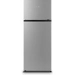HISENSE RT267D4ADF Refrigerateur congelateur haut - 205L -164L+41L- - froid statique - L55.1x H143.4 - silver