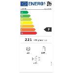 HISENSE RT267D4ADF Refrigerateur congelateur haut - 205L -164L+41L- - froid statique - L55.1x H143.4 - silver