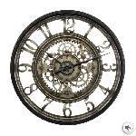 Horloge mecanique - O51 cm - Gris