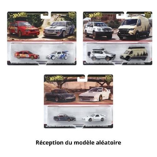 Vehicule Pour Circuit Miniature Hot Wheels-Car Culture-Coffret Premium 2 vehicules HBL96