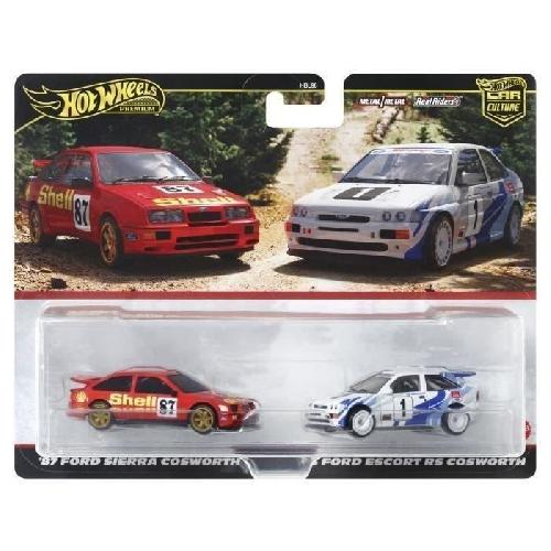 Vehicule Pour Circuit Miniature Hot Wheels-Car Culture-Coffret Premium 2 vehicules HBL96