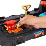 Vehicule Pour Circuit Miniature Hot Wheels City-Garage Ultime-Coffret avec 2 voitures incluses HKX48