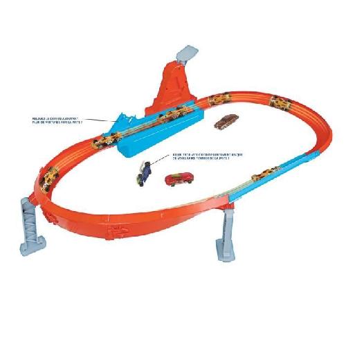 Vehicule Pour Circuit Miniature Hot Wheels ? Coffret La Piste des Champions GJM75