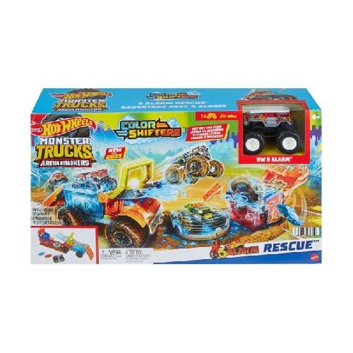 Circuit Miniature Hot Wheels-Coffret Vehicule de secours 5 Alarm-Color Shifters HPN73