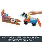 Circuit Miniature Hot Wheels-Coffret Vehicule de secours 5 Alarm-Color Shifters HPN73