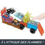 Circuit Miniature Hot Wheels-Coffret Vehicule de secours 5 Alarm-Color Shifters HPN73