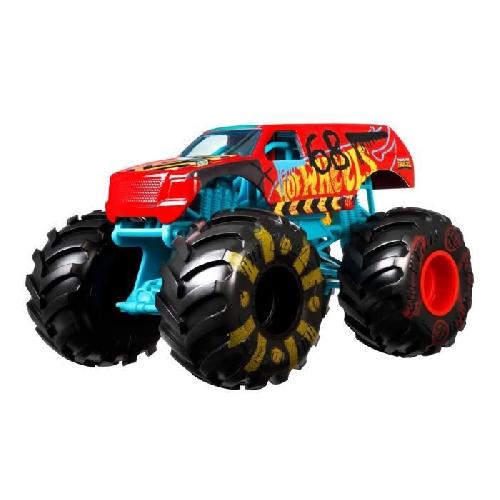 Vehicule Miniature Assemble - Engin Terrestre Miniature Assemble Hot Wheels - Monster Truck 1:24 (Modele aléatoire) - Petite Voiture - 3 ans et + - Hot Wheels - FYJ83