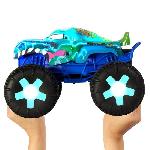 Vehicule Radiocommande Hot Wheels Monster Trucks-Mega-Wrex-Vehicule telecommande echelle 1-15 JBD90