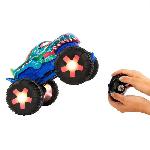 Vehicule Radiocommande Hot Wheels Monster Trucks-Mega-Wrex-Vehicule telecommande echelle 1-15 JBD90