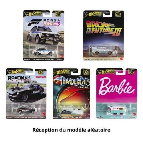 Vehicule Miniature Assemble - Engin Terrestre Miniature Assemble Hot Wheels-Pop Culture-Réplique de véhicule premium échelle 1/64 HXD63