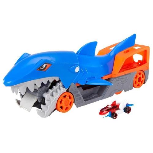 Circuit Miniature Hot Wheels - Requin Transporteur - Circuit - Petite voiture - Des 4 ans GVG36