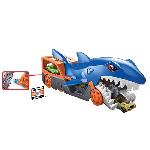 Circuit Miniature Hot Wheels - Requin Transporteur - Circuit - Petite voiture - Des 4 ans GVG36