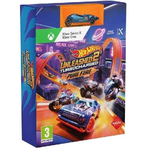 Sortie Jeu Xbox Series X Hot Wheels Unleashed 2 Turbocharged - Jeu Xbox Series X et Xbox One - Pure Fire Edition