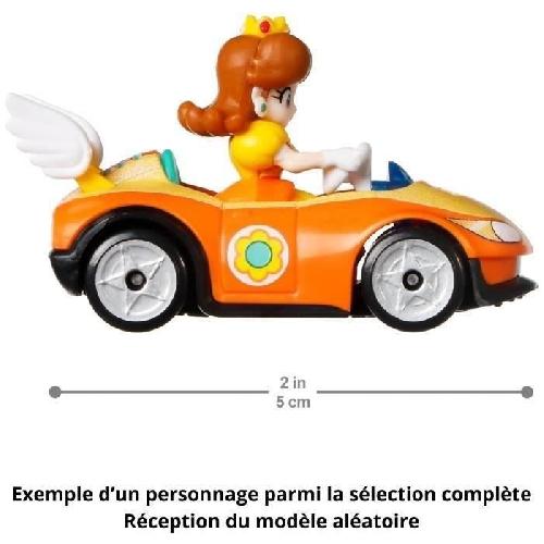 Univers Miniature - Habitation Miniature - Garage Miniature Hot Wheels - Véhicule Mario Kart (modele aléatoire) - Petite Voiture  - 3 ans et + GBG25