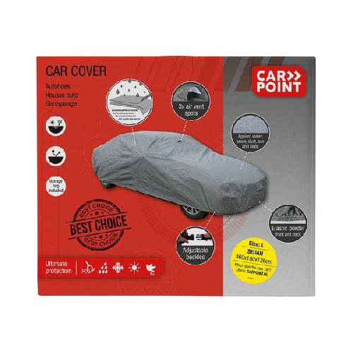 Couverture De Protection Vehicule - Bache Vehicule Housse Auto Soft Shell L 460x150x126cm Plastique