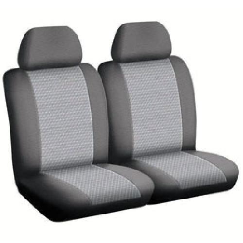 Housse De Siege - Couvre Siege Housse compatible avec Renault Kangoo 2 ap08 gris