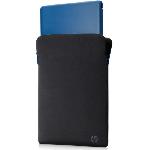 Coque Pour Ordinateur Portable - Housse Pour Ordinateur Portable Housse de protection réversible pour ordinateur portable HP 15.6 - Bleu