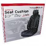 Housse De Siege - Couvre Siege Housse De Siege 1pc Pvc 6mm Noir Surpiqures Blanches - Swiss Drive