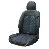 Housse De Siege - Couvre Siege Couvre Siege Confort Textil Vittoria Noir-Bleu 1pc - Swiss Drive