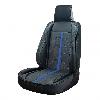 Housse De Siege - Couvre Siege Couvre Siege Pvc Potenza Noir-Bleu 1pc - Swiss Drive