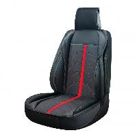 Housse De Siege - Couvre Siege Couvre Siege Pvc Potenza Noir-Rouge 1pc - Swiss Drive