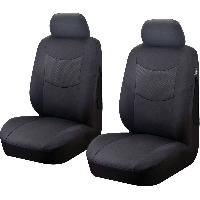 Housse De Siege - Couvre Siege Housses avant gris fonce demi-jeu - Taille Unique - Incar