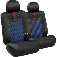 Housse De Siege - Couvre Siege Jeu De 2 Housses Av Noir- Bleu Oracle Red Bull Racing