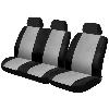 Housse De Siege - Couvre Siege Set de housses compatible avec banquette AV - 6pcs gris