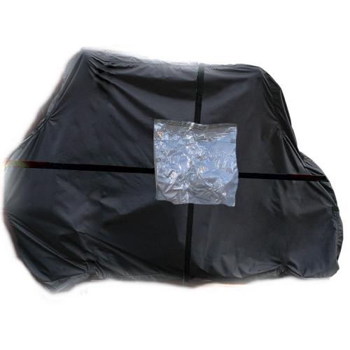 Couverture De Protection Vehicule - Bache Vehicule Housse de velo Taille XXL 343cm x 178cm compatible avec 2-3 Velos Plastique