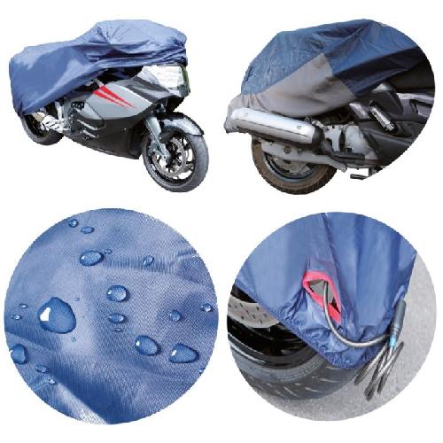 Couverture De Protection Vehicule - Bache Vehicule Housse moto - bache moto scooter - L -229 x 99 x 125 cm