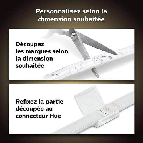Hue Ambiance White & Color - PHILIPS - Indoor LightStrips Plus - 2 m - Bluetooth