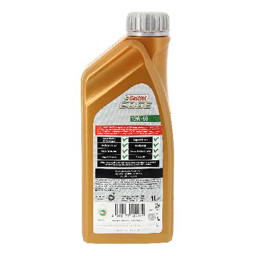 Huile Moteur huile CASTROL EDGE 10W-60 SUPER 1 Litre