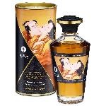 Bougies de massage Huile Chauffante Baisers au Caramel - 100 ml