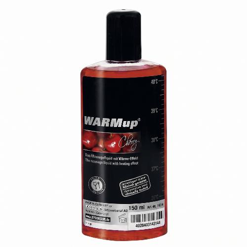 Massage - Huiles bougies Huile chauffante comestible gout cerise - 150 ml