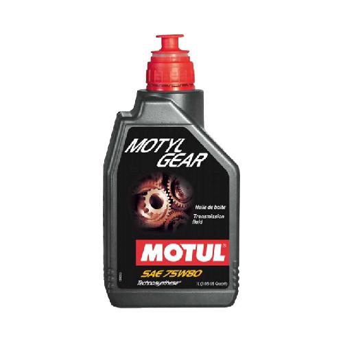 Huile Transmission Huile de boite MOTYLGEAR TECHNOSYN. 75W80 1 Litre MOTUL -bidon