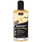 Huile de massage chauffante comestible saveur Vanille - 150 ml