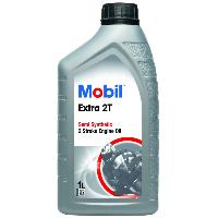 Huile Moteur 12x Huile Mobil Extra 2T 1 Litre -bidon-