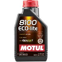 Huile Moteur 4x Huile Motul 8100 Eco-Lite 0W20 bidon de 1L